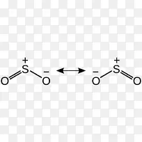 二氧化硫共振化学路易斯结构分子二氧化硅结构