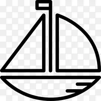 米尔诺莫洛海湖电脑图标剪贴画帆船图标