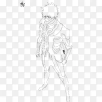 画线艺术卡通素描-伊奇戈画