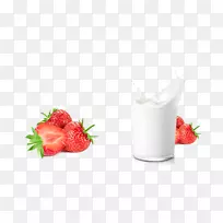奶昔、草莓汁、奶昔、健康奶昔、抹茶及草莓