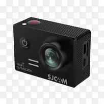 动作摄像机4k分辨率sjcame数码相机动作凸轮