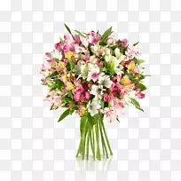 印加百合花花束切花花卉设计-花卉