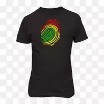 T-恤，哈图托基棉，肯尼亚字体-t恤