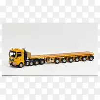商用车辆秤模型货物重型机械卡车-MAN TGX