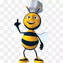 工蜂群摄影蜜蜂叮咬