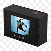 摄像机配有高清晰度电视1080 p摄像机。
