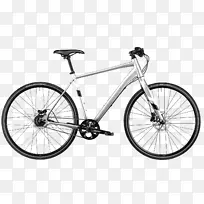 自行车车架盘式制动器混合自行车-自行车