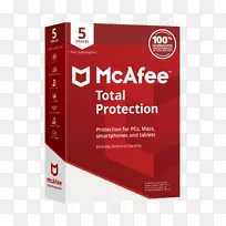 McAfee全面防护杀毒软件计算机安全软件-McAfee安全