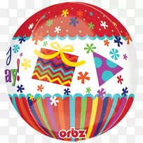 气球生日蛋糕派对生日快乐金属气球