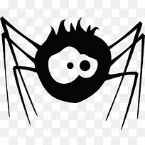 潜水钟蜘蛛贴纸蜘蛛网摄影-蜘蛛