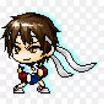 Tekken x街斗士x Tekken sakura Kasugano Blanka艺术-sakura Kasugano
