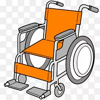 轮椅拐杖扶手夹艺术.轮椅