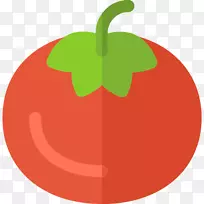 素食番茄比萨饼电脑图标-番茄