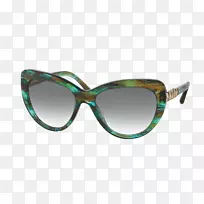 太阳镜，宝格丽女猫眼眼镜-Bvlgari大蛇眼镜