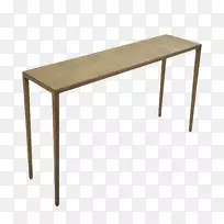 康索拉桌家具木金属绿色桌
