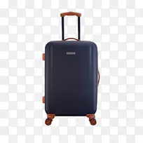 手提行李箱旅行护照和行李材料