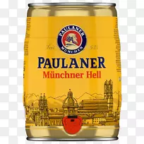 Paulaner啤酒厂啤酒杯Staatlicges Hofbr uhaus in münchen pilsner