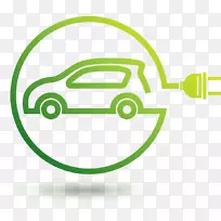 混合动力电动汽车充电站-绿色汽车