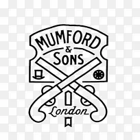 T-恤标志Mumford&儿子们-怪人-t恤