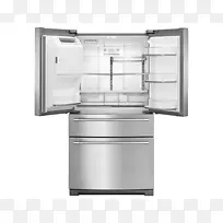 大型家电冰箱梅塔格门不锈钢冰箱