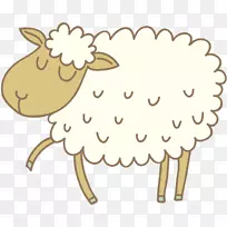 羊画夹艺术-绵羊