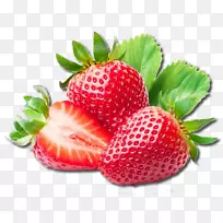 草莓有机食品-草莓冰沙