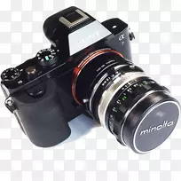 数码单反相机镜头摄影胶片单镜头反射式照相机无镜可互换镜头照相机索尼a7