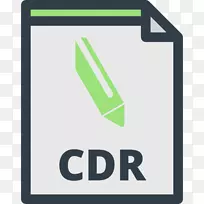 cdr计算机图标文件扩展名cdr文件