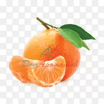 橘黄色桌面壁纸水果-普通话