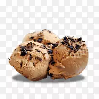 巧克力冰淇淋咖啡卡布奇诺冰淇淋