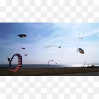 滑翔伞飞行伞风筝运动降落伞