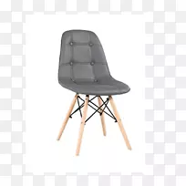 Eames躺椅木桌家具-椅子