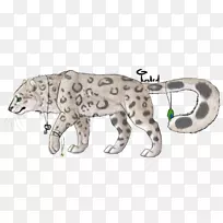 大猫豹陆生动物扭曲晶体管
