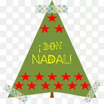 圣诞树，圣诞树装饰，冷杉三角形-圣诞树