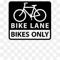 道路自行车隔离自行车设施.自行车