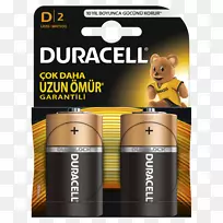 蓄电池充电器Duracell电动电池碱性电池d电池-Duracell