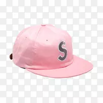 棒球帽粉红色m-棒球帽