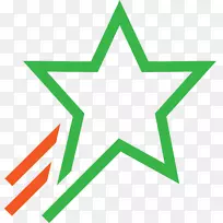 电脑图标五角明星剪贴画明星