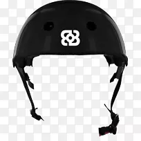 头盔滑板，侵略性内联滑冰，黑色滚轴溜冰鞋.头盔