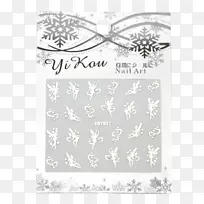 贴花贴纸指甲艺术图案.钉子模型