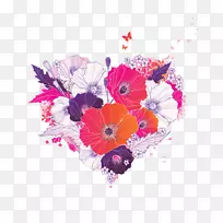 花卉设计-邮票爱