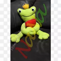 树蛙毛绒玩具纺织品青蛙