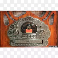电子收音机m-收音机古董