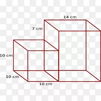 长方体表面积体积立方体