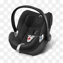 婴儿和幼童汽车座椅Cybex aton q ISOFIX-汽车