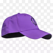 棒球帽平帽标志紫色高尔夫球帽