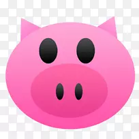 家猪表情剪辑艺术-猪