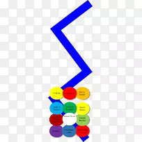 线角microsoft天蓝色剪贴画线