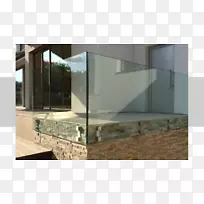 护栏玻璃甲板栏杆楼梯扶手玻璃建筑