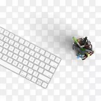 电脑键盘电脑鼠标无线键盘笔记本神奇鼠标-清理您的办公桌日